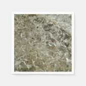 Glacial Ice Abstracte Natuur Textuur Servetten (Voorkant)