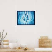 Glacial Lake - Alaska Poster (Keuken)