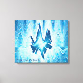 Glacial Lake Canvas Afdruk (Voorkant)