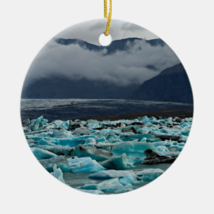 Glacial Lake Jokulsarlon - IJsland Keramisch Ornament