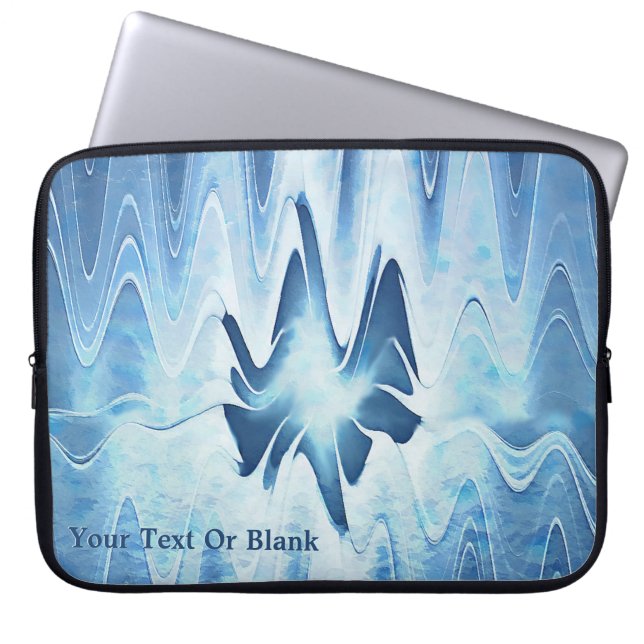 Glacial Lake Laptop Sleeve (Voorkant)