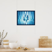 Glacial Lake Poster (Keuken)