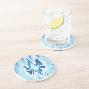 Glacial Lake Zandsteen Onderzetter