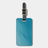 Glacial Melt Abstracte Natuur Fotografie Bagagelabel (Voorkant verticaal)