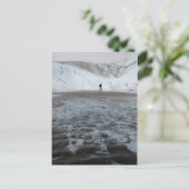 Glacial Pool Briefkaart (Staand voorkant)