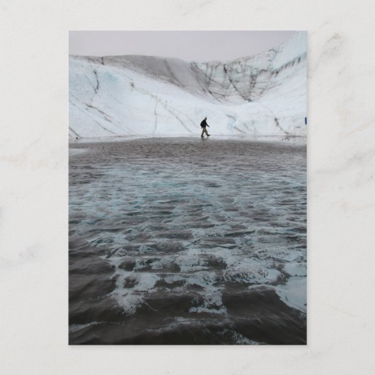 Glacial Pool Briefkaart (Voorkant)