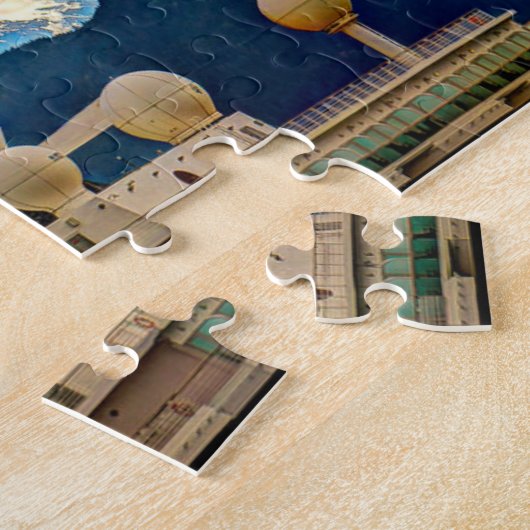 Glacier Alaska Mendenhall. Jigsaw Puzzle (Côté)