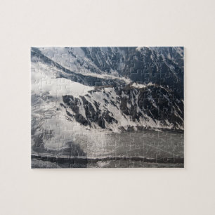 Glacier, Alaska Range Mountains, Alaska, Verenigde Legpuzzel