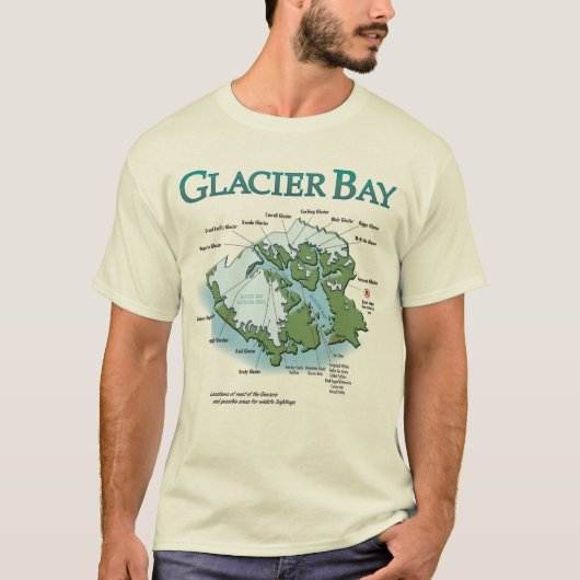Glacier Bay 3 Basic T-shirt (Voorkant)
