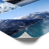 Glacier Bay Alaska 14 x 11 Poster (Coin)