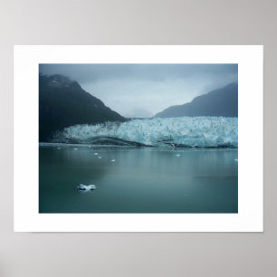 Glacier Bay Alaska kleurenfotografie Poster