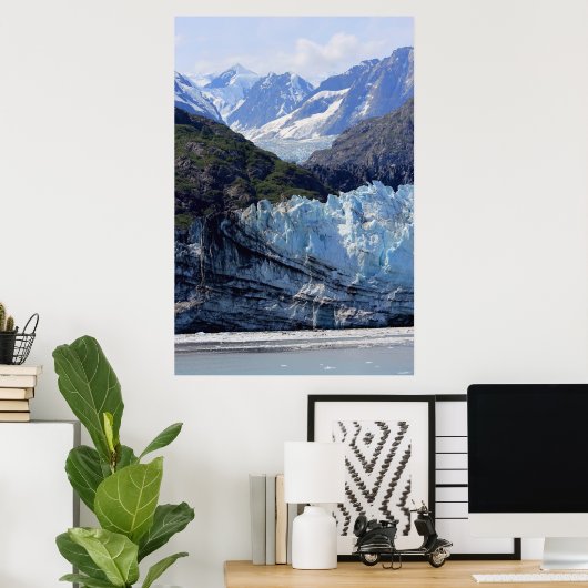 Glacier Bay, Alaska Print (Thuiskantoor)