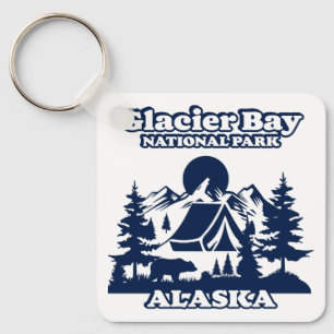 Glacier Bay Alaska Sleutelhanger