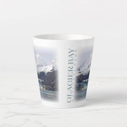 Glacier Bay Mok, Nationaal Park Koffiekopje Latte Mok (Voorkant)