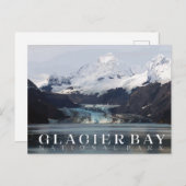 Glacier Bay National Park, Alaska Briefkaart (Voorkant / Achterkant)