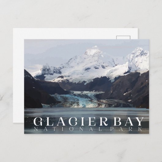 Glacier Bay National Park, Alaska Briefkaart (Voorkant / Achterkant)