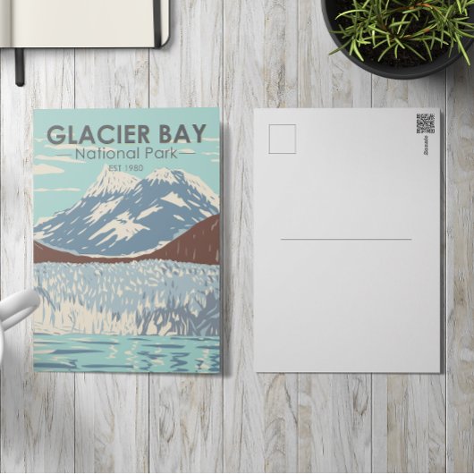 Glacier Bay National Park Alaska Briefkaart