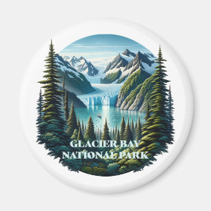 Glacier Bay National Park Alaska Magneet