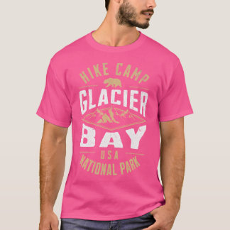 Glacier Bay National Park Alaska Natuur verrijkt T-shirt