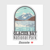 Glacier Bay National Park Alaska  Sticker (Vel)