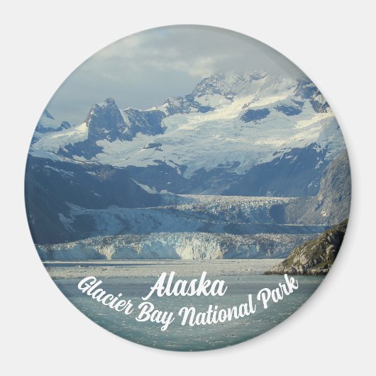 Glacier Bay National Park Magnet Magneet (Voorkant)