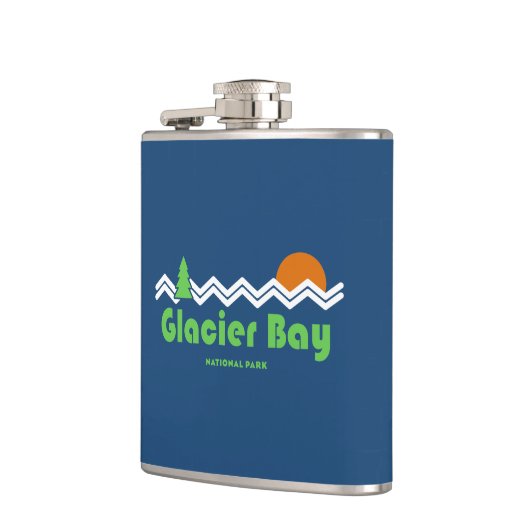 Glacier Bay National Park Retro Heupfles (Links)
