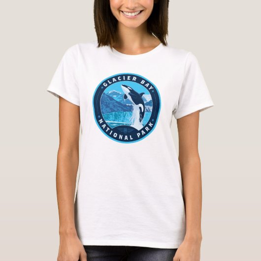 Glacier Bay National Park T-shirt (Voorkant)