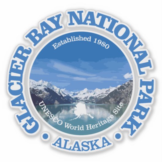 Glacier Bay NP2 Sticker (Voorkant)