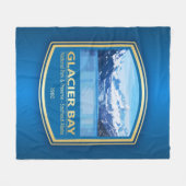 Glacier Bay NP (PF1) Fleece Deken (Voorkant (Horizontaal))