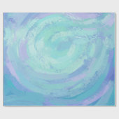 Glacier Blue Cadeaupapier (Vlak)