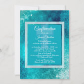 Glacier Blue Invitation religieuse (Devant)