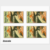 Glacier Du Rhone Hotel Gletsch Rectangular Sticker (Vel)