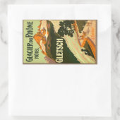 Glacier Du Rhone Hotel Gletsch Rectangular Sticker (Tas)