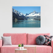 Glacier-Fed Waters van Alaska Canvas Afdruk (Insitu (Woonkamer))