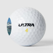 Glacier-Fed Waters van Alaska Golfballen (Logo)
