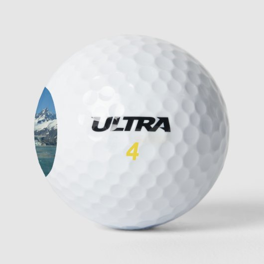 Glacier-Fed Waters van Alaska Golfballen (Logo)