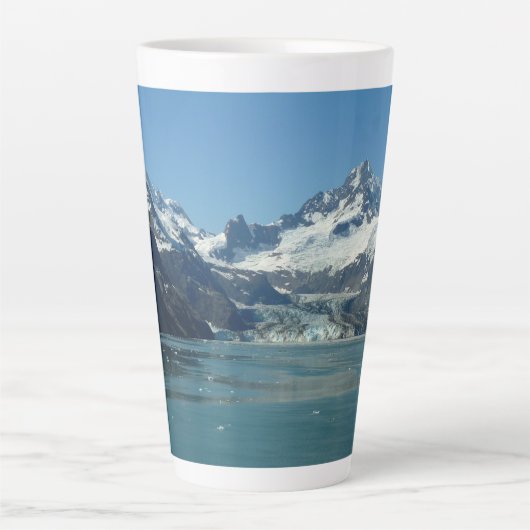 Glacier-Fed Waters van Alaska Latte Mok (Voorkant)