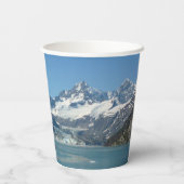 Glacier-Fed Waters van Alaska Papieren Bekers (Achterkant)
