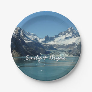 Glacier-Fed Waters van Alaska Papieren Bordje
