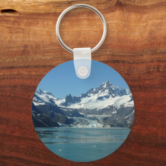 Glacier-Fed Waters van Alaska Sleutelhanger (Achterkant)