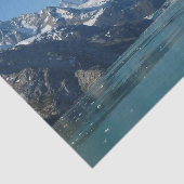 Glacier-Fed Waters van Alaska Tissuepapier (Detail)