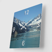 Glacier-Fed Waters van Alaska Vierkante Klok (Hoek)