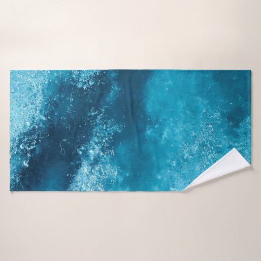 Glacier glacier glacé glacier froid glacé (Serviette de bain)