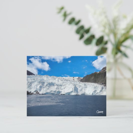 Glacier Holgate - Carte postale (Debout devant)