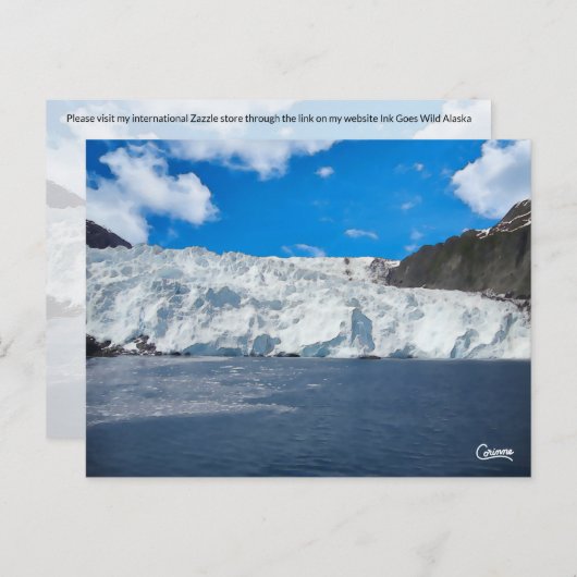 Glacier Holgate - Carte postale (Devant / Derrière)