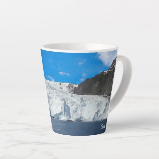 Glacier Holgate - Latte Mug (Angle droit)