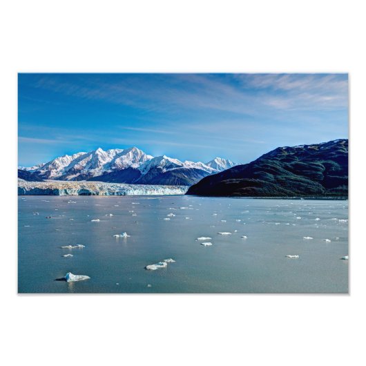 Glacier Hubbard, Alaska Photographie (Devant)