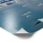 Glacier Hubbard, Alaska Photographie (Coin)