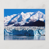 Glacier Hubbard, Carte Postale d'Alaska (Devant)