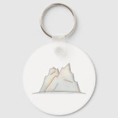 Glacier Iceberg Sleutelhanger (Achterkant)
